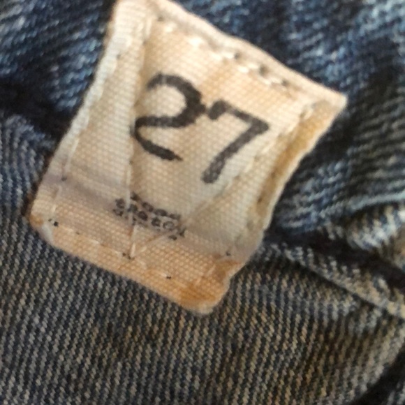 Boys size 27 Volcom Jeans - Dark Blue - Picture 2 of 4